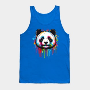 Giant Panda Colors Tank Top